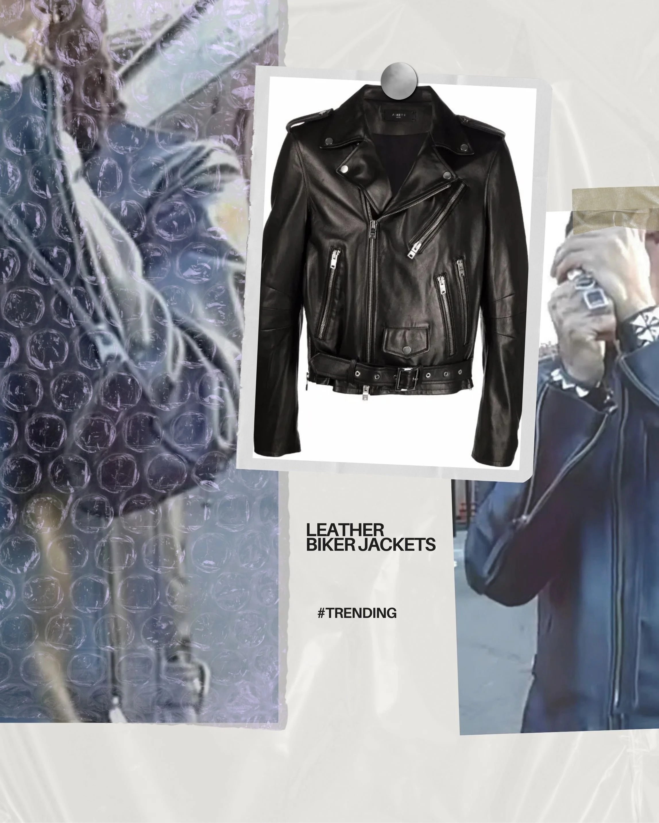 #LEATHERBIKERJACKETS
