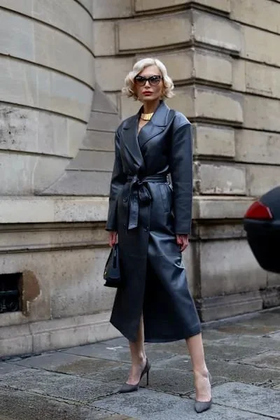 THE POWER OF THE LEATHER TRENCH