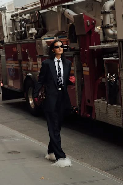 New York Fashion Week street style look 1