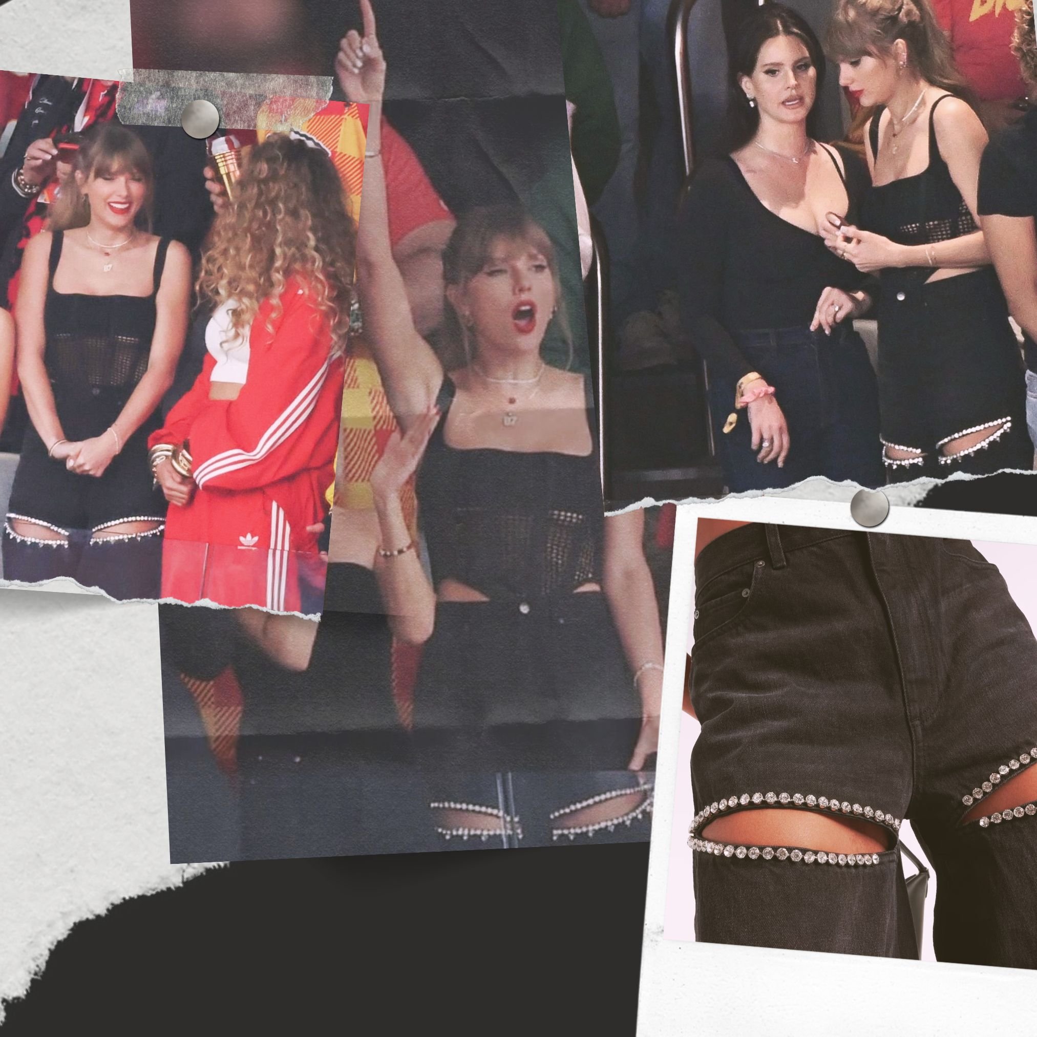 TAYLOR SWIFT’S EDGY SUPER BOWL LOOK