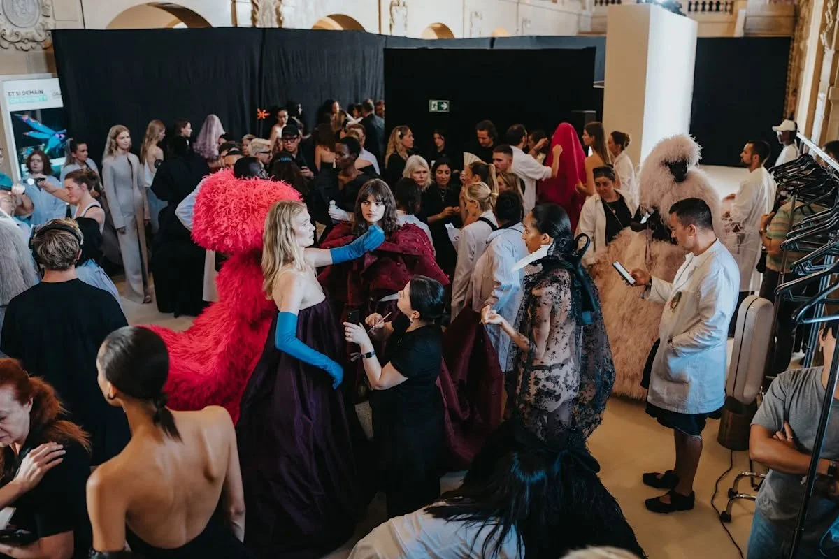 #BALENCIAGA HAUTE COUTURE BACKSTAGE