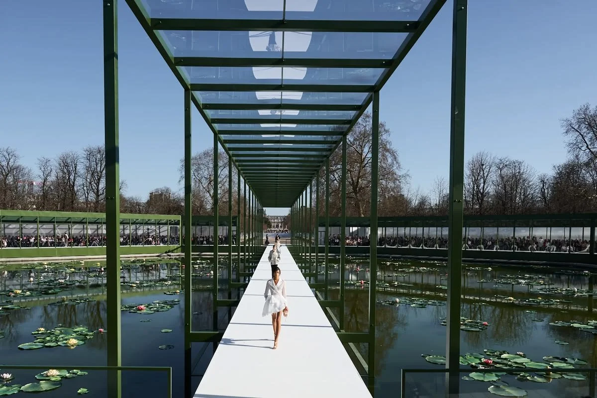 DIOR’S GLASS GARDEN IN PARIS