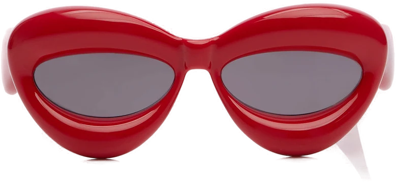 Oversized Cat-Eye Acetate Sunglasses